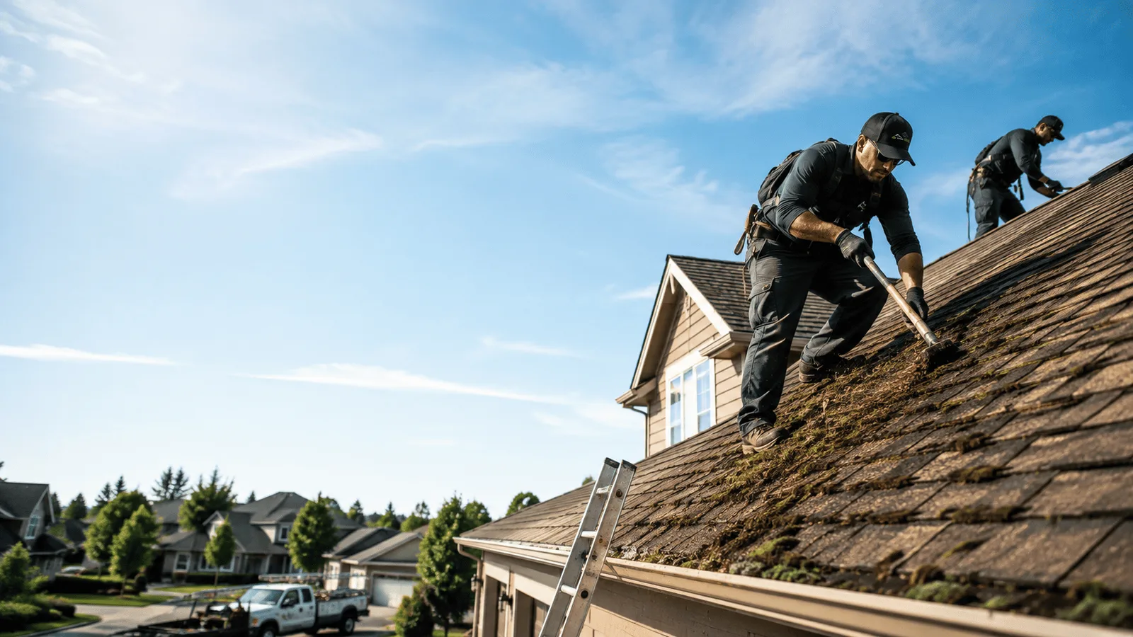 Roof Moss Removal in Dyer, IN near me